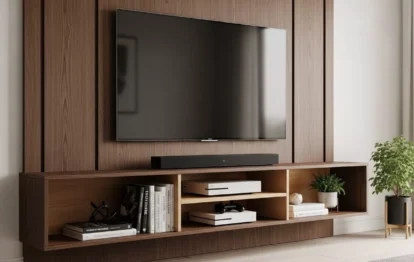 Painel para TV com Rack Integrado